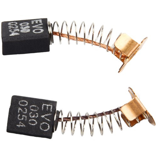 Cepillos de carbono para Evolution RAGE 3s&Fury 3S 210 mm sierra ingletadora deslizante PAQUETE DE 2 - Imagen 8 de 19