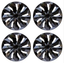 Black Set 4pcs Fit For Mazda 3 2014-2022 16 Hubcaps Wheel Covers
