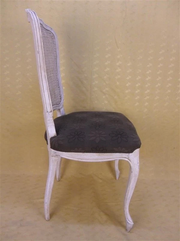 CHAISE LOUIS XV CANNÉE ET PATINÉE /chair★BROCANTIC★ ANTIQUITÉS/BROCANTE/OCCASION - Photo 4/4