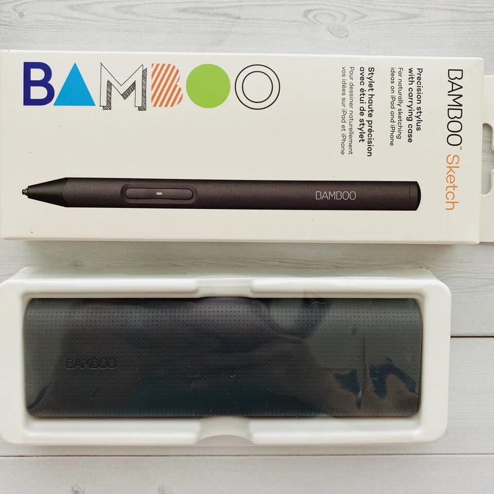 Стилус для iPhone и iPad. Бамбуковый прецизионный стилус с чехлом от Wacom - Изображение 4 из 4