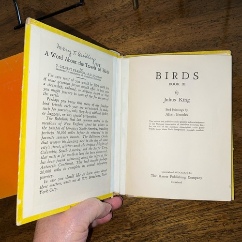 Birds, Book I And Book III by Julius King, 1934. Taped - Picture 10 of 12