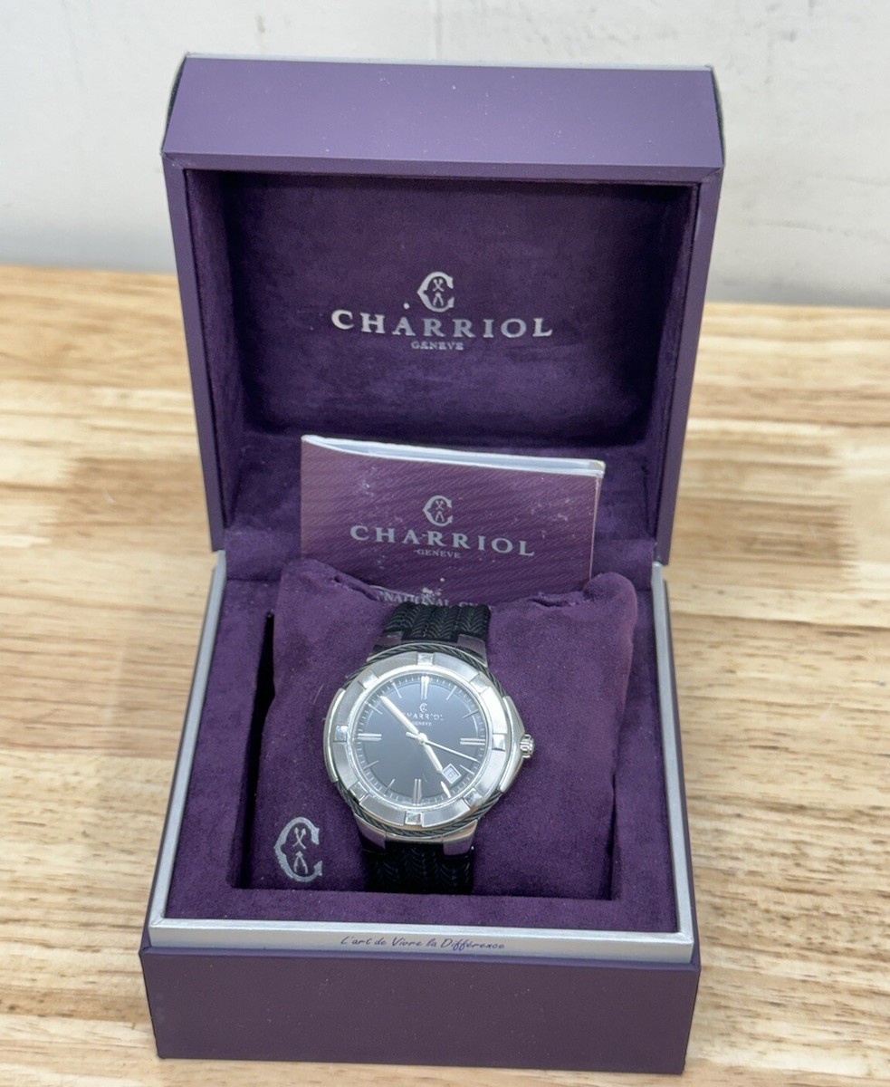 Charriol Celtic Geneve Watch CE443Q-3062 Swiss Made Quartz