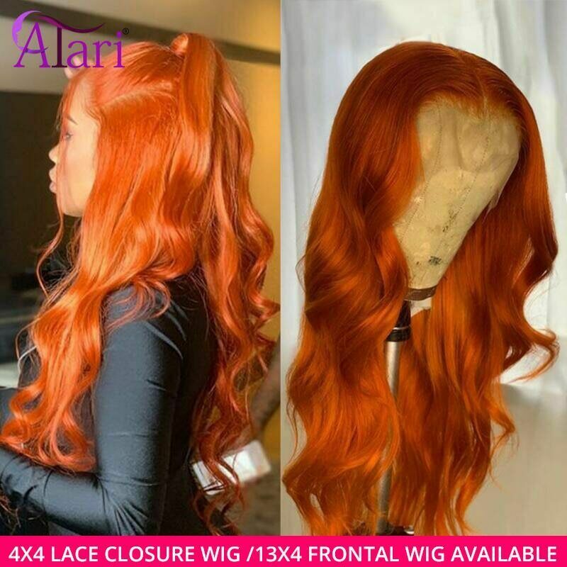 Transparent Body Wave Lace Frontal Wigs Brazilian Hair Wigs Lace Closure Wigs WYPRZEDAŻ, okazja