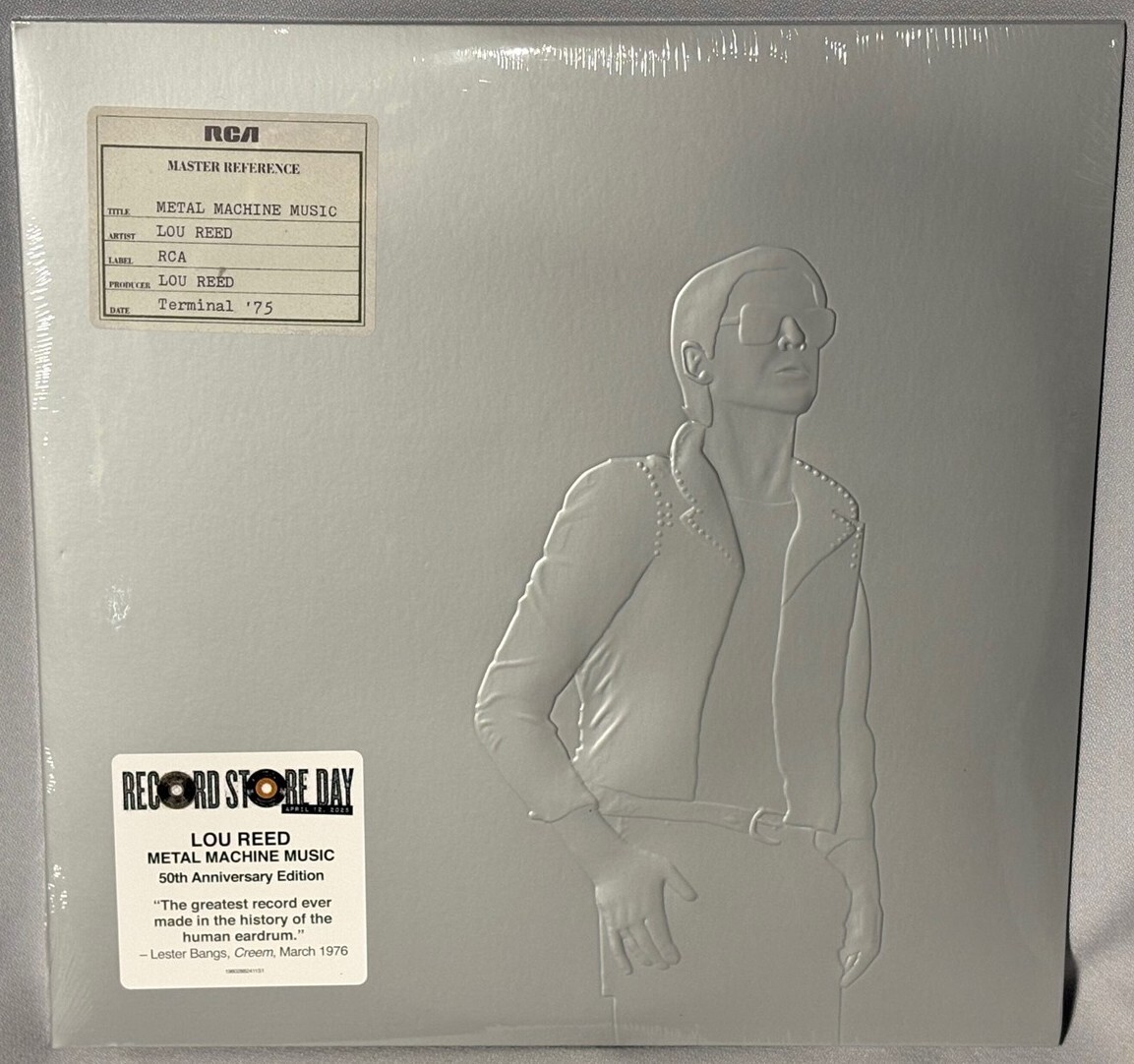LP LOU REED Metal Machine Music (2LP SILVER Vinyl, RSD 2025