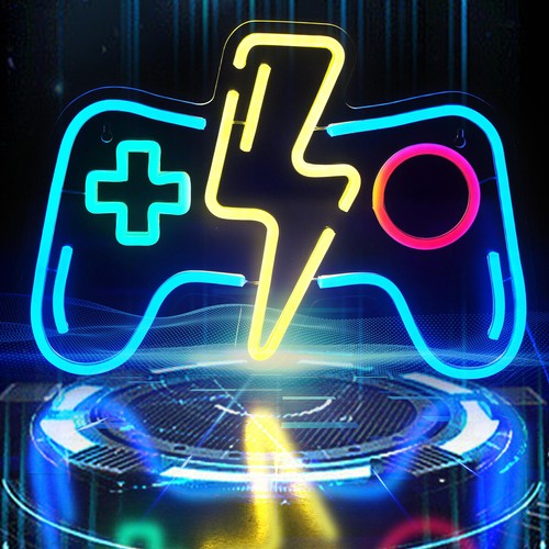 LED Neon Schild Licht Nachtlicht USB&Batteri Leuchtreklame Sign Lampe Wanddekor - Bild 17 von 22