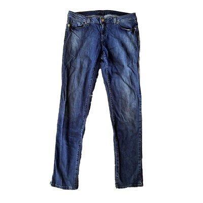 Michael Kors Jeans Blue Skinny Denim Stretch Casual School Basic Cute Womens