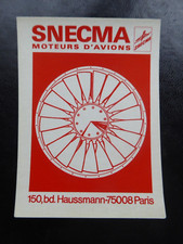 AUTOCOLLANT STICKER SNECMA MOTEUR AVIATION AVION AIRCRAFT ENGINE CFM56 M53 M88