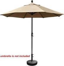 EliteShade Umbrella Base Water Filled Stand Market Patio Outdoor Heavy Duty Umbr