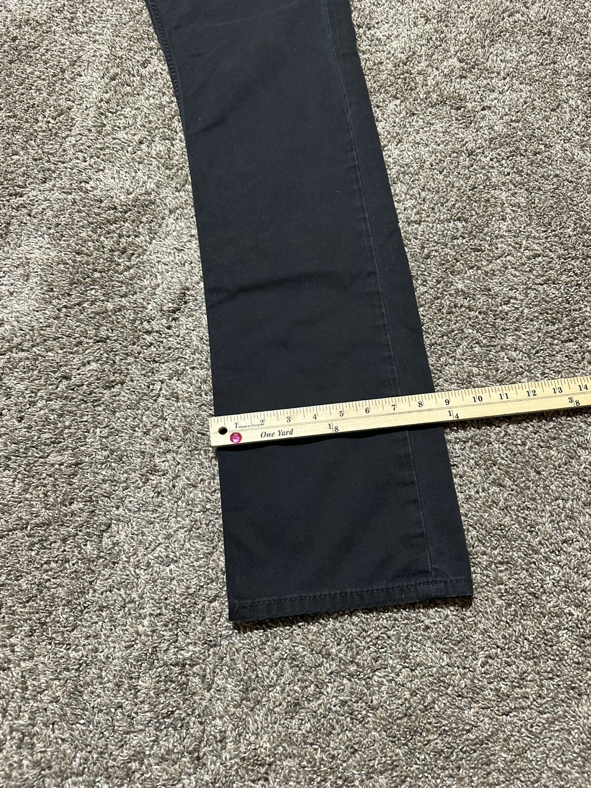 Levi’s 514 Jeans Men’s Size 32 Black Denim Cotton Pants 32x36 7612 eBay