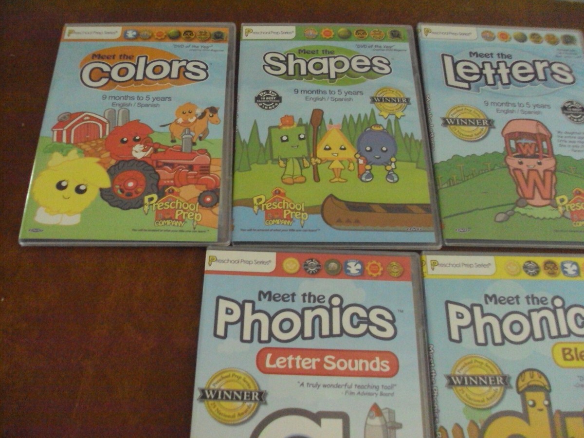 Preschool Prep Series Collection 10 DVD Boxed Set New In Box