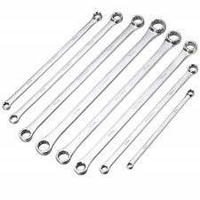 Bulltools Extra Long Double Box End Wrench Set Chrome Vanadium Steel Aviation Wr