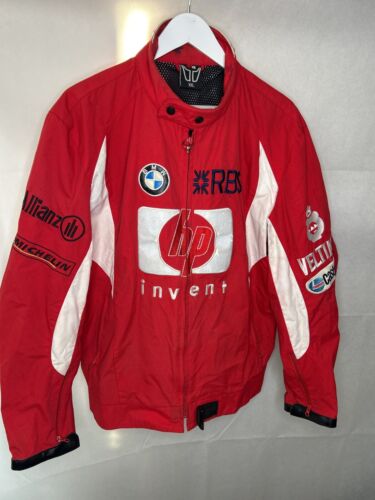 BMW F1 Jacket Mens 2XL XXL Red Williams Racing Motorsport Formula One - Picture 2 of 12