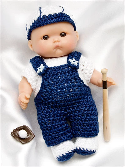 ITTY BITTY BABIES, baby doll clothes thread CROCHET PATTERNS dolls - see pics - Image 4 of 4