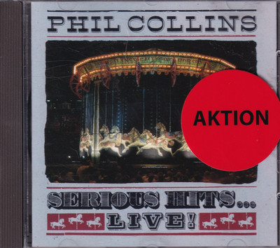 Phil Collins Media-Sale CD Serious Hits LIVE Best Of Aktion Klassiker 15 Songs