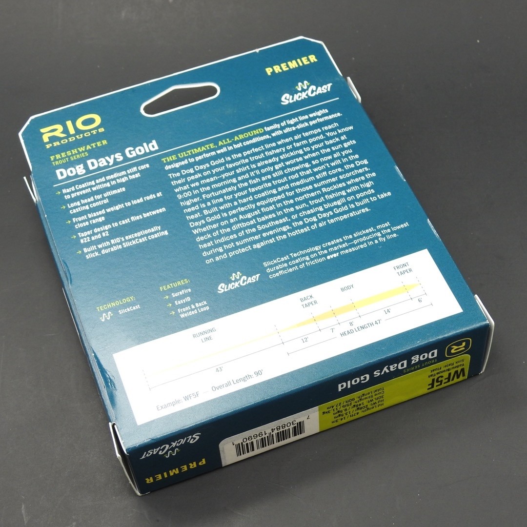 RIO Gold フライライン WF-9-F RIO | Avid Trout Gold Fly Line - trout in various environments