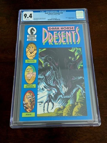 Dark Horse Presents #24 (1988): Case Flaw – 1st Aliens in Comics CGC 9.4 Key