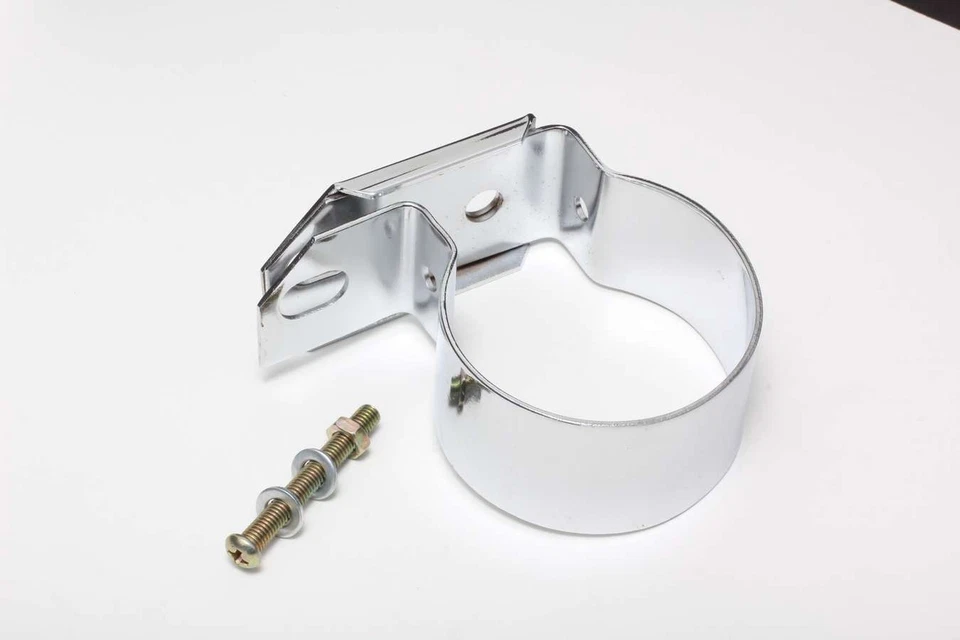 Trans-Dapt 9365, One Chrome Steel Coil Bracket Chrome Performance Racing Parts - Image 3 of 4