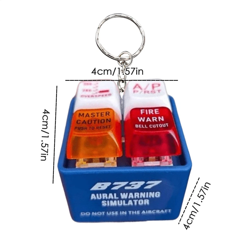 Pilot-and Crew Alert Keychain EGPWS Warning Sound-Simulator - Image 2 of 4
