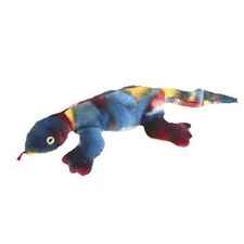TY Beanie Buddy - LIZZY the Ty-Dyed Lizard (21 inch) - MWMTs Stuffed Animal Toy