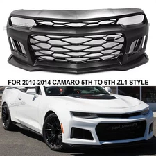 1LE Style For 10-14 Chevy Camaro 5TH to 2015 + 5 to 6TH Gen Front Bumper Kit