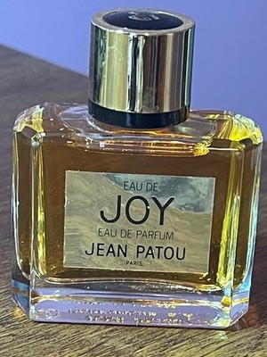 JEAN PATOU EAU DE JOY EAU DE PARFUM SPLASH 1 OZ FRANCE - FULL BOTTLE/ RARE