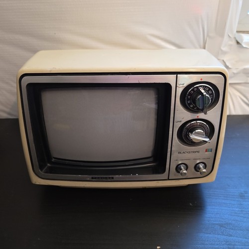 Vintage 1979 Rare Toshiba Television Model C098 Tested! 