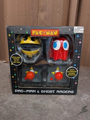 Remote Control Toy Pac-Man and Ghost Racers Infrared RC Set with