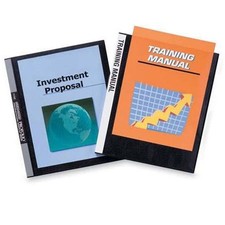 Itoya Clear Cover 8.5x11" Profolio Presentation / Display Book, 48 Sleeves for 9