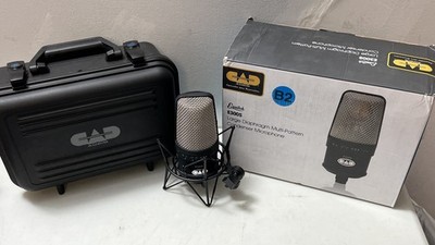 CAD Equitek E300S Large Diaphragm Multi-Pattern Condensor Microphone SEE NOTES