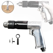 1/2 Zoll Druckluft-Bohrmaschine, umkehrbare Handbohrmaschine zum Bohren von