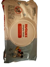 Huggies Simply Clean Fragrance Baby Wipes Soft Pack - 64 Count