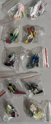 #ad Disney PRINCESS SHOE Pins lot of 10 $21.00