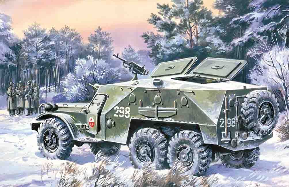 ICM 72521 - 1:72 Armored Personnel Carrier BTR-152 K - New