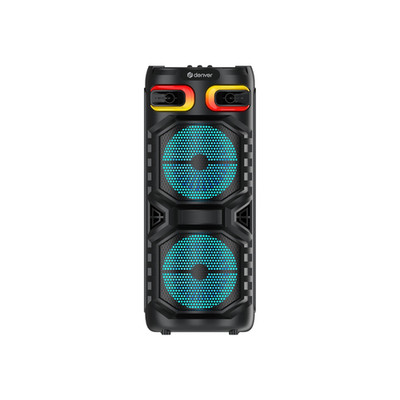 Inter Sales DENVER BPS-355 Party Soundsystemkabellos Bluetooth zweiweg