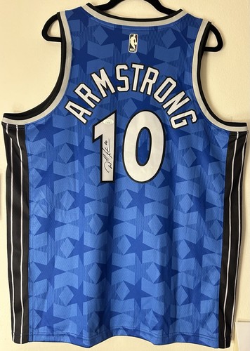 Darrell Armstrong Signed Orlando Magic Jersey Autographed JSA COA - Picture 1 of 5