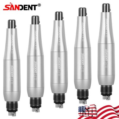 Dental Hygiene Prophy Handpiece Air Motor 4Holes+Straight Nose Cone 360° Rotable