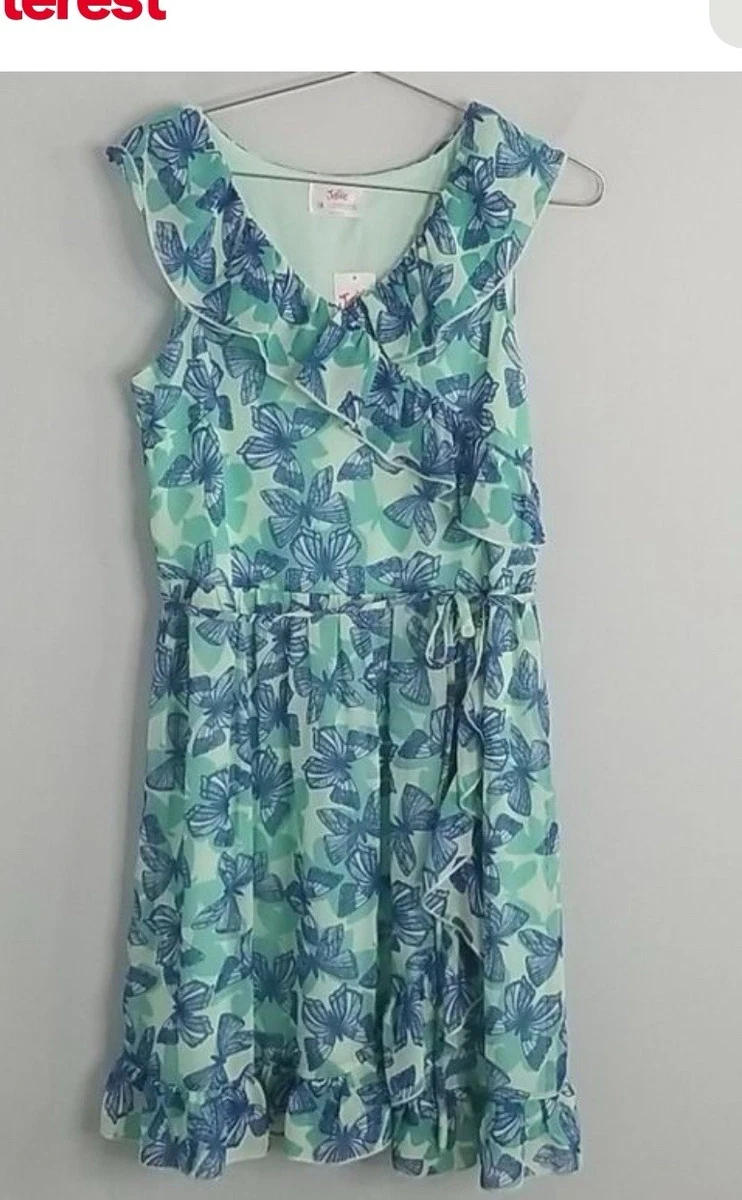 sachin and babi light blue dress Girl Evergreen Forest The Holiday Bow Dress by Janie and Jack