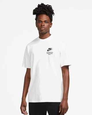 T-Shirt Nike Homme Sportswear Personnel Autorisé - 100 (Blanc/Noir) - Photo 1/4