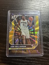 2024-25 Donruss NBA ZION WILLIAMSON Franchise Features Yellow Laser #23/25 SSP