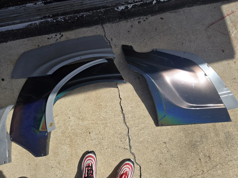 Kit completo de carrocería ancha Lions V1 para Dodge Charger SRT Hellcat 2015-2023, 392, RT. Foto 2 de 4