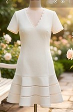 Rebevca Taylor size 2 ivory dress formal dress. Beautiful