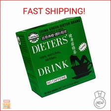 Uncle Lee's Tea China Green Dieters Tea Caffeine Free, 2.12 Oz, 30 Count