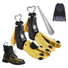  Shoe Stretcher Women Men Professional Boot Stretcher Adjustable Width Length 