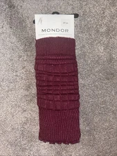 Mondor Leg Warmers Maroon Color Brand New 24 Inches Long ☀️