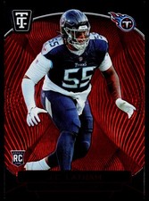 2024 Panini Totally Certified #126 J.C. Latham Mirror Red #/249 F11
