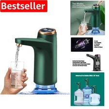 Modern Automatic Electric Water Dispenser – Fits 3-5 Gallon Bottles in Green