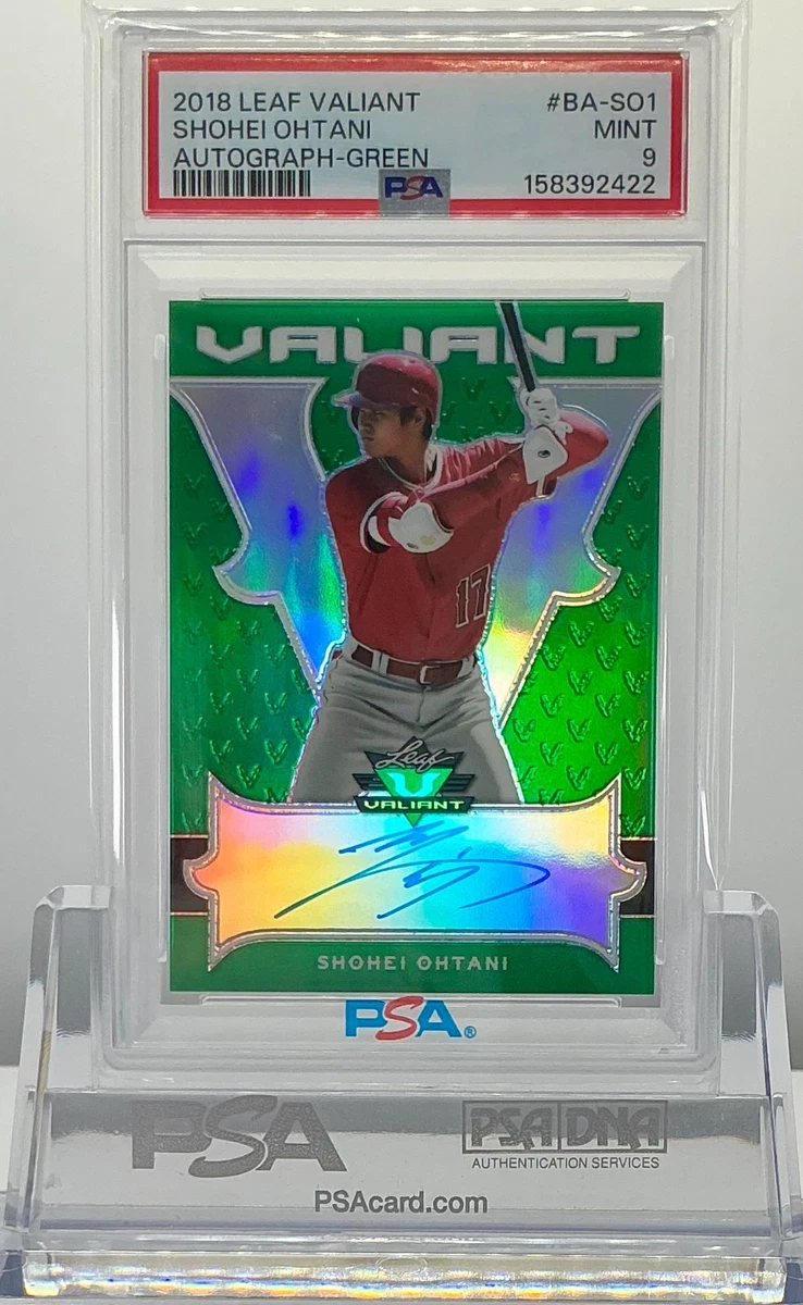 2018 Leaf Valiant - Shohei Ohtani #BA-SO1 for sale | eBay