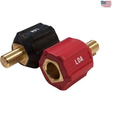 Lenco 05335 International Dinse Plug Adapter: Reliable Male Female Connection