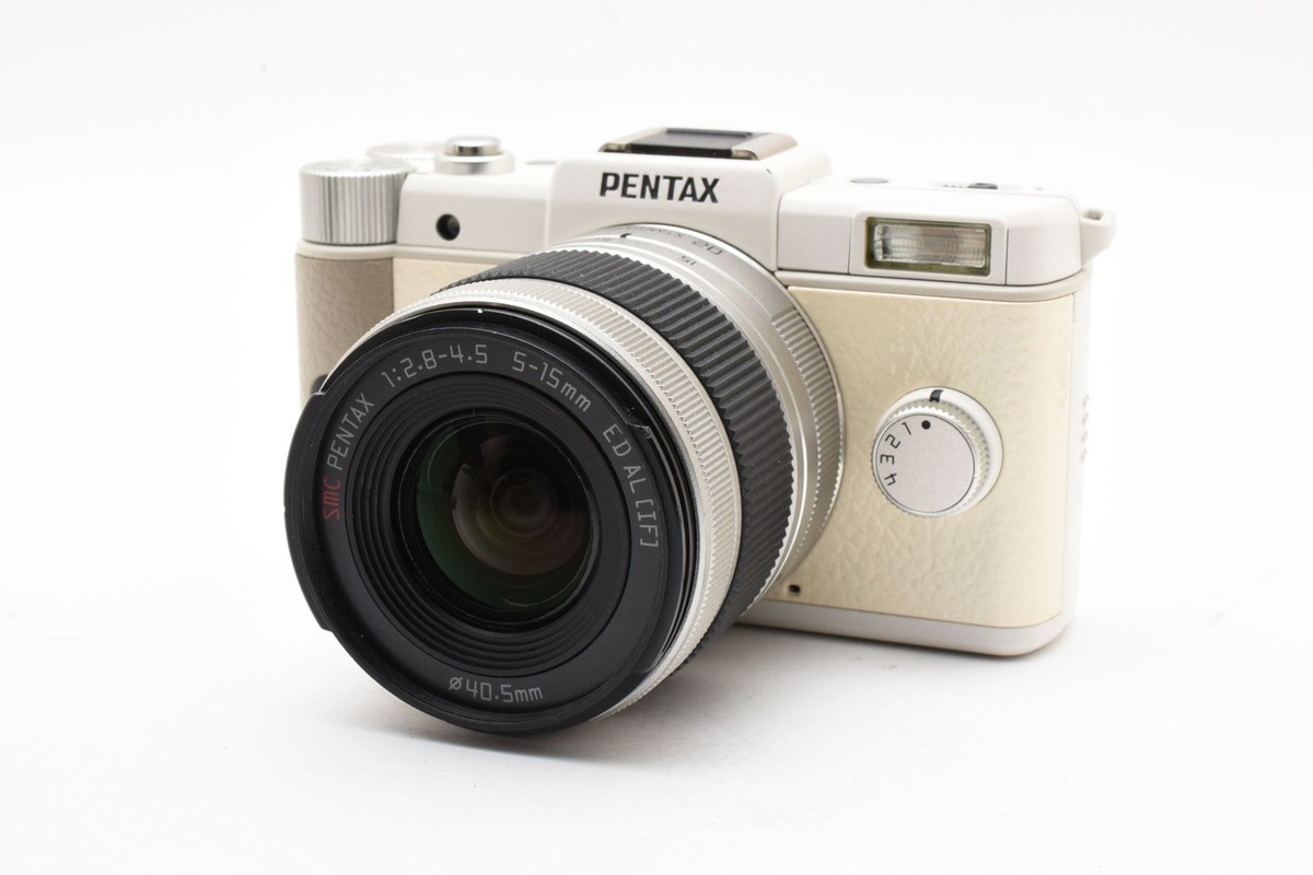 PENTAX Ｑ PENTAX Q Digital Camera 12.4MP 01, 02 Lens Kit w/Case [Exc+++
