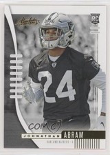 2019 Panini Absolute Rookie Dollar Tree Gold Johnathan Abram #182 1u6